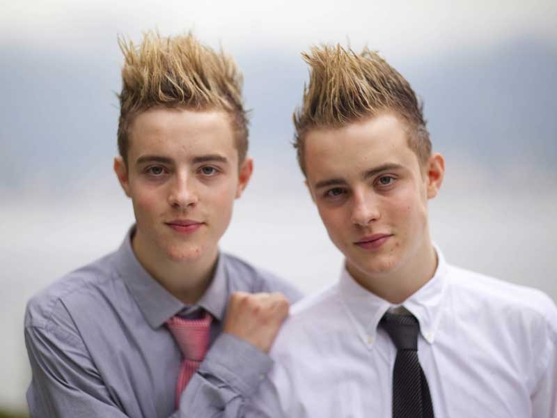 John and Edward - Westlife are fans of the pair