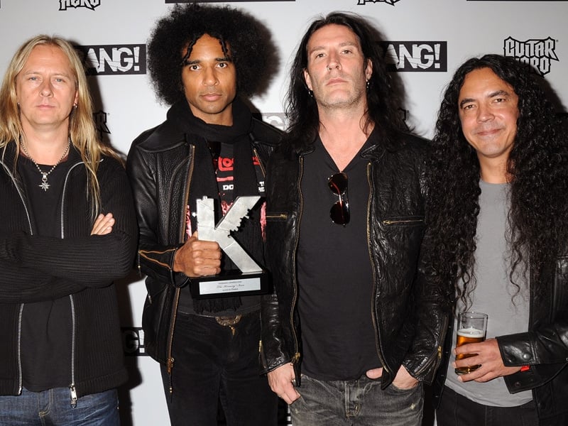 Alice in Chains (l-r): Jerry Cantrell, William DuVall, Sean Kinney and Mike Inez