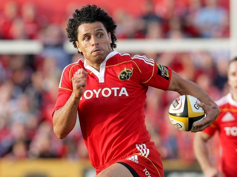 Doug Howlett is one off 50 caps for Munster