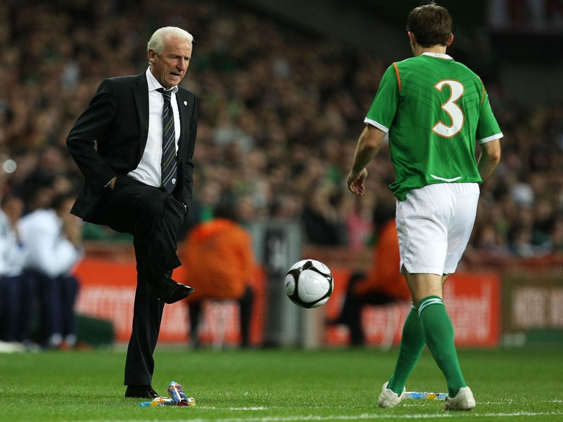 Giovanni Trapattoni's men just let a great chance to beat Italy slip, but they have secured a play-off