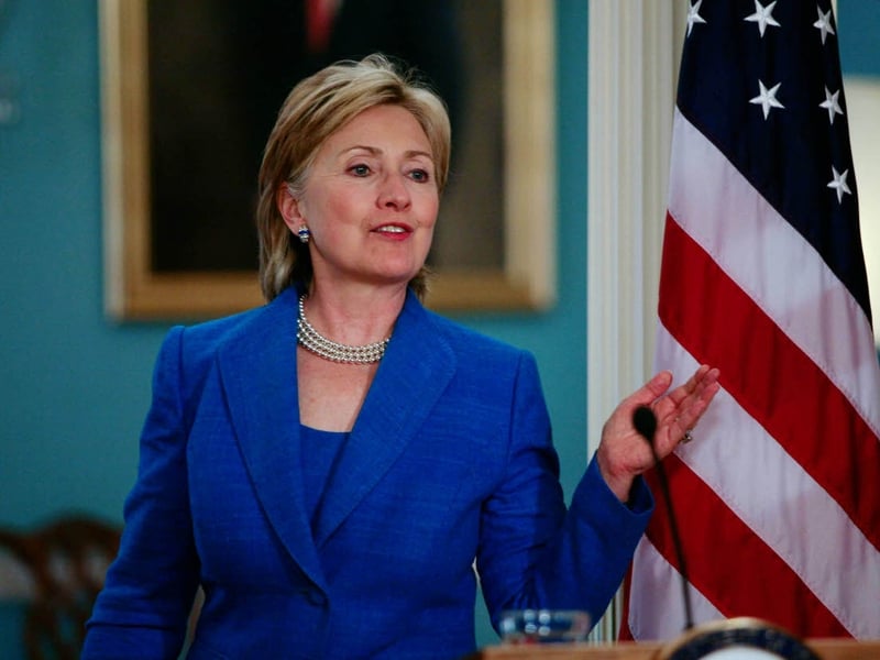 Hillary Clinton - First trip to Russia