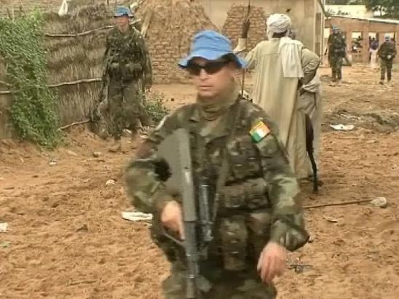 Chad - Irish Army's mission extendd to May