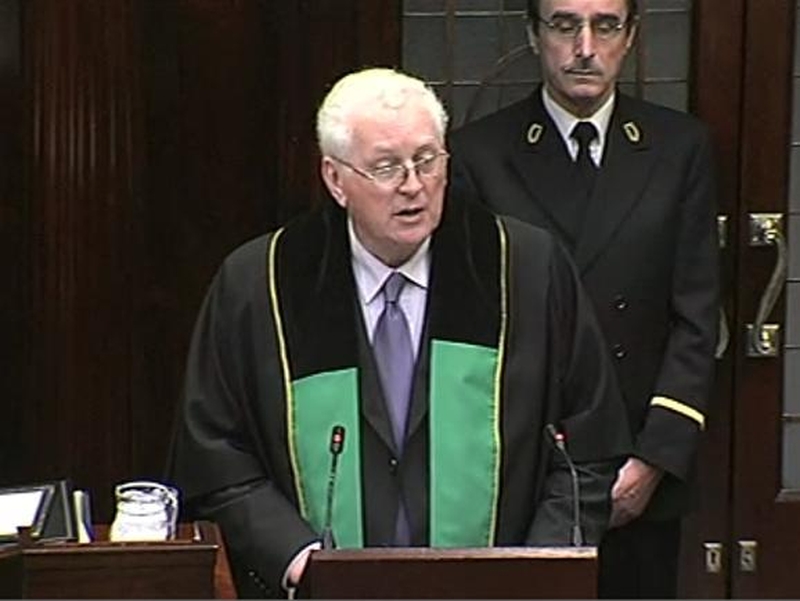 Seamus Kirk - Elected to Dáil in November 1982