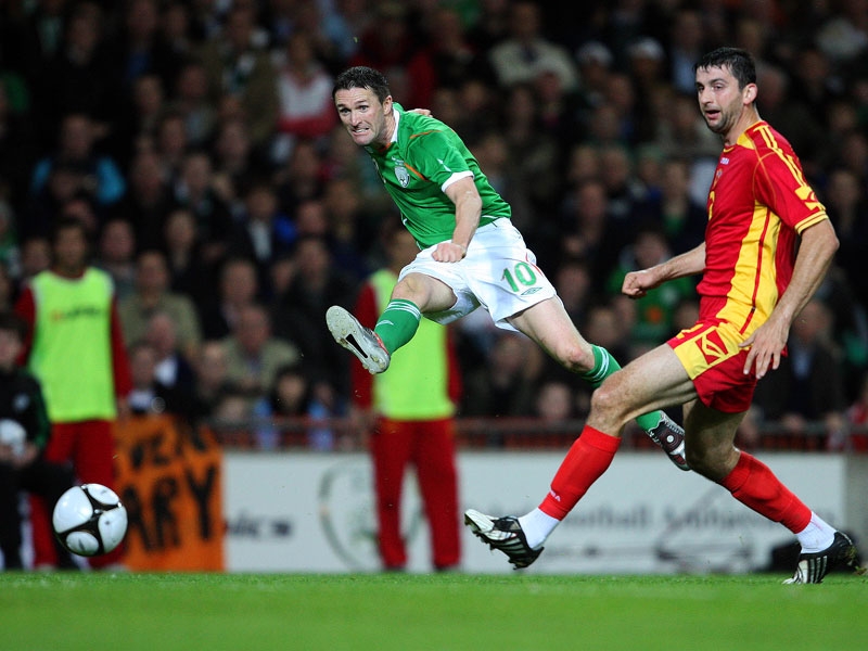 Robbie Keane endured a frustrating night at Croke Park