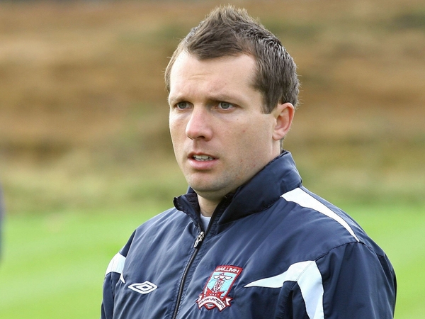 Galway United boss Ian Foster watched his Galway side score a vital win at Terryland Park this evening
