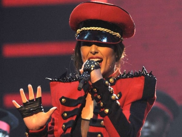 Cole - Cheryl amongst Brit Awards performers