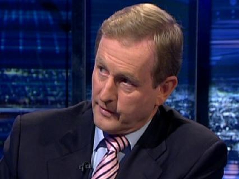 Enda Kenny - Terms of reference for bank inquiry published