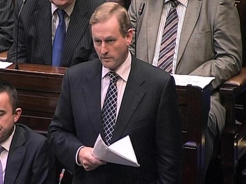 Enda Kenny - Calls for Seanad abolition