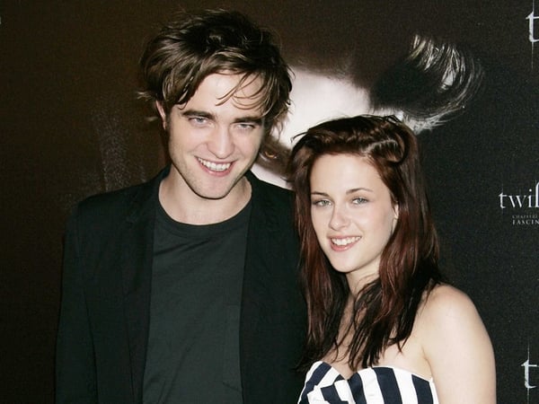 Robert Pattinson and Kristen Stewart