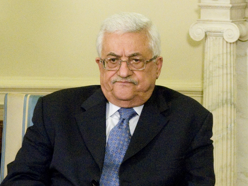 Mahmoud Abbas - Demands removal of settlements