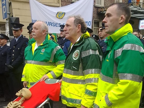 24/7 Frontline Alliance - Protest in Dublin