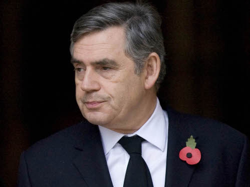 Gordon Brown - Wants allies' support