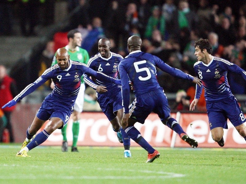 Nicolas Anelka scored the all-important goal