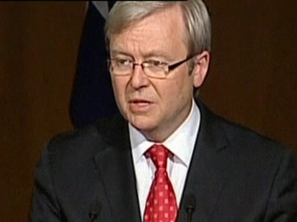 Kevin Rudd - 'Sorry for the tragedy'