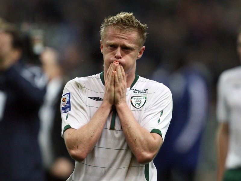 Damien Duff was heartbroken at the final whistle