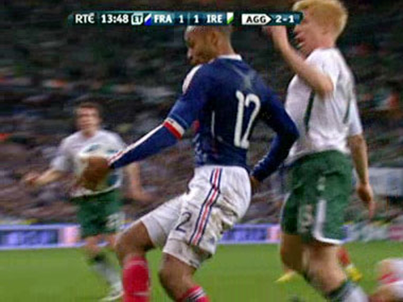Thierry Henry's handball proved key