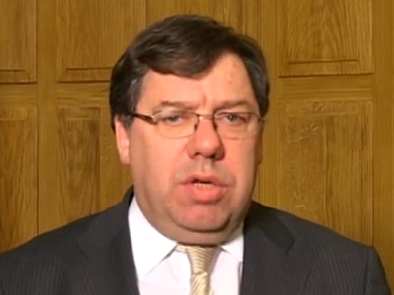 Brian Cowen - Attending EU summit