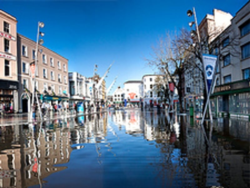 Cork - Flooded in November - (Credit: David Hegarty)