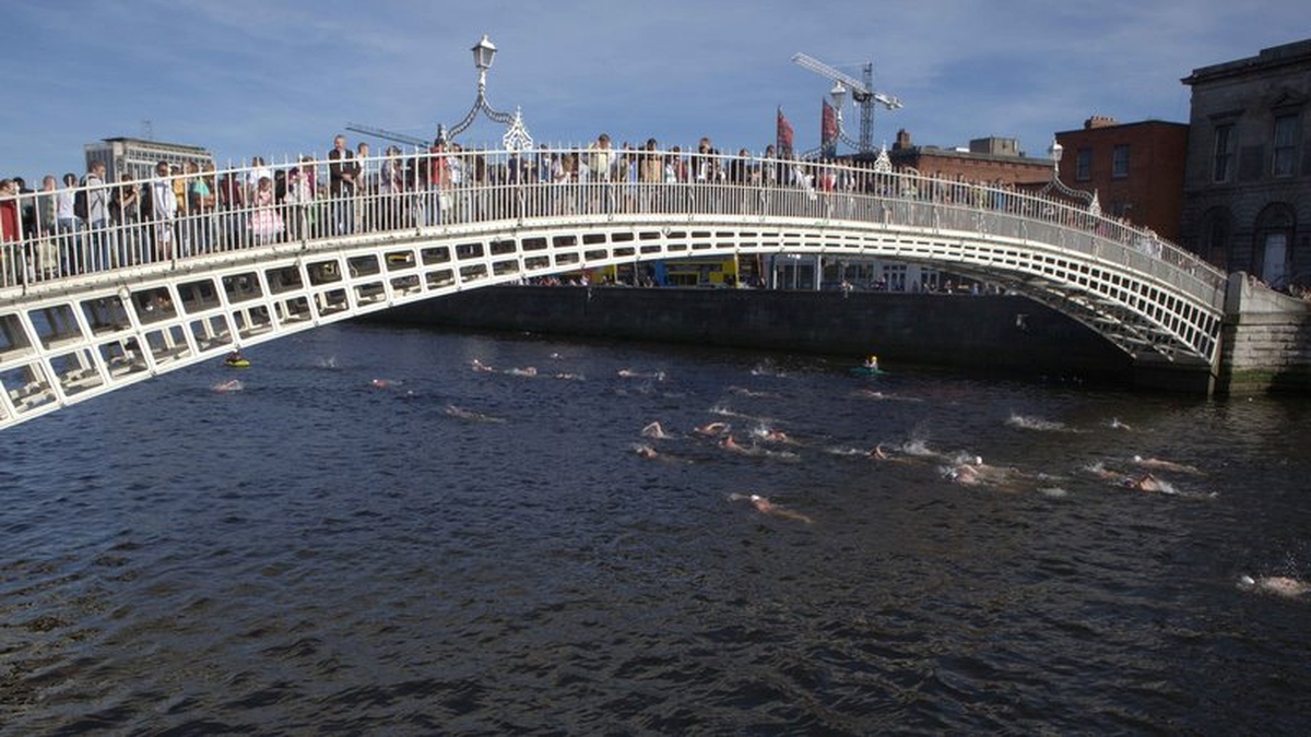 Liffey swims