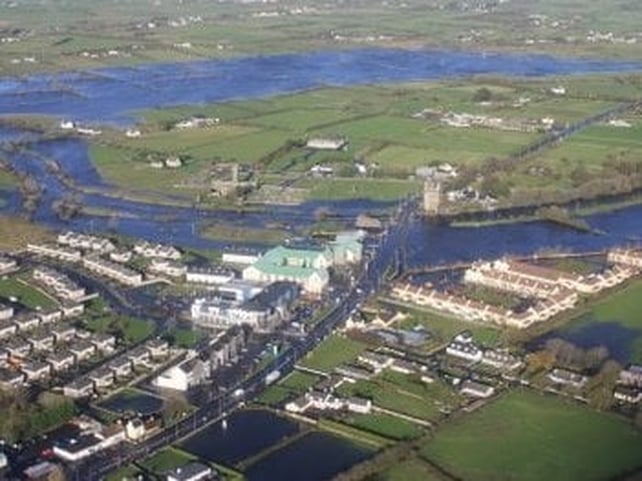 An aerial shot of Claregalway - (Credit: Martin Kirrane)