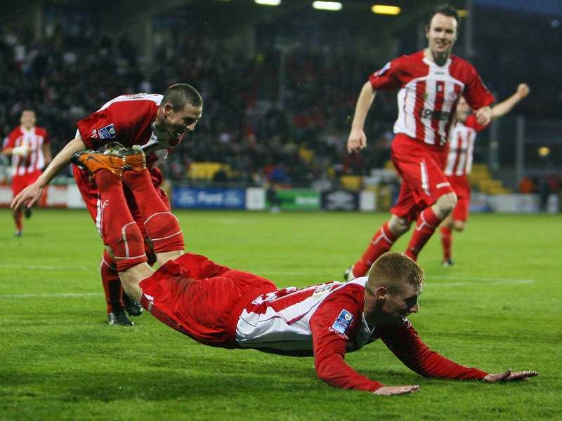 Eoin Doyle opened the scoring for Sligo after 22 minutes