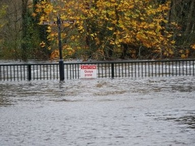 Flooding in Clonmel - (Credit Kevin Kelly)
