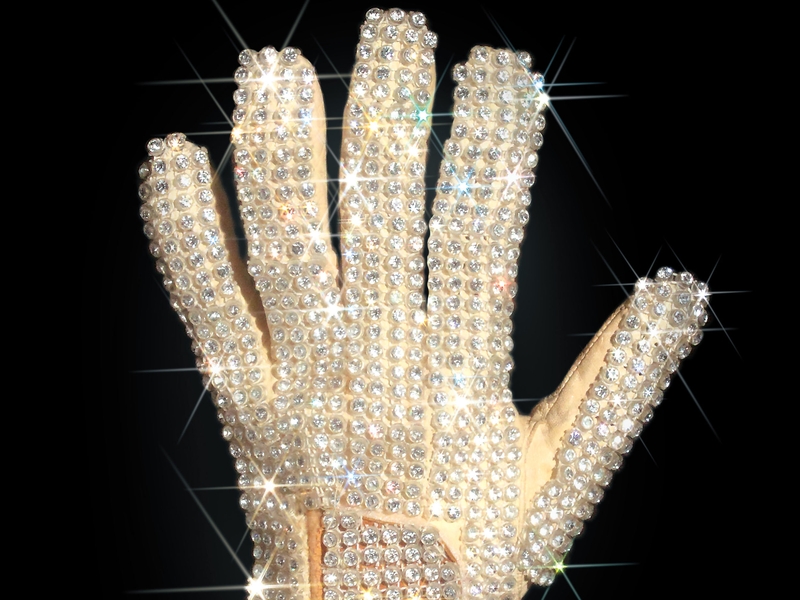 Michael Jackson's glove that was worn for first ever 'moonwalk' dance