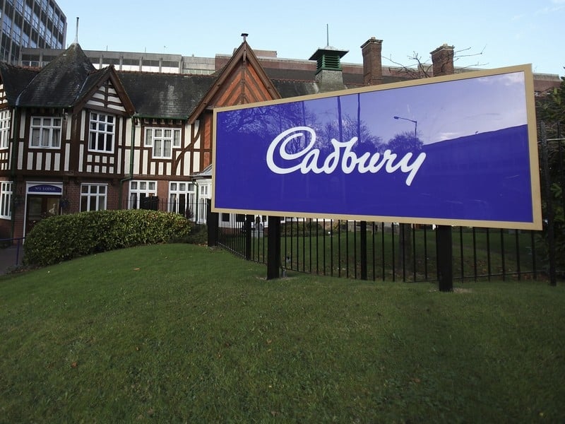 Cadbury - Employs 1,100 people in Ireland