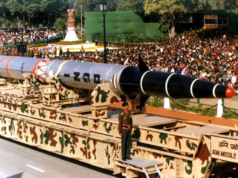 Agni Missile - Has 2,500km range