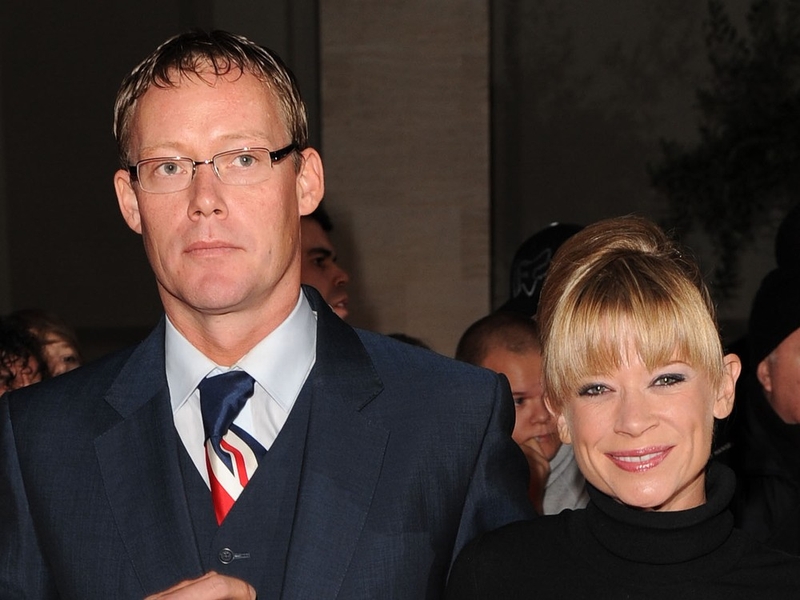 Waterman pictured with husband Groves