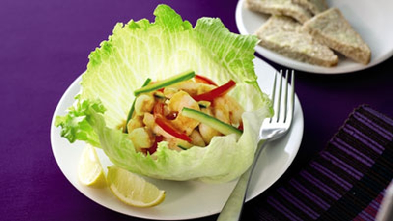 Start Christmas dinner in style with Garth McColgan's recipe for Prawn Cocktail with a Sweet and Chilli Twist.