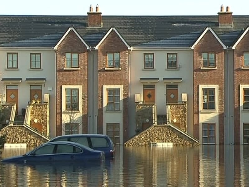Waterways Estate - Flooding in Co Kildare