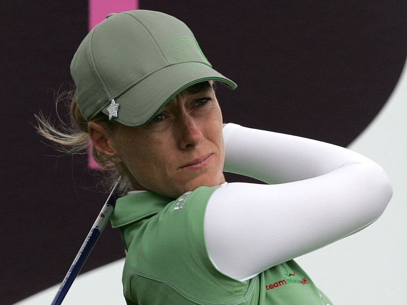 Rebecca Coakley is five-over after her first round