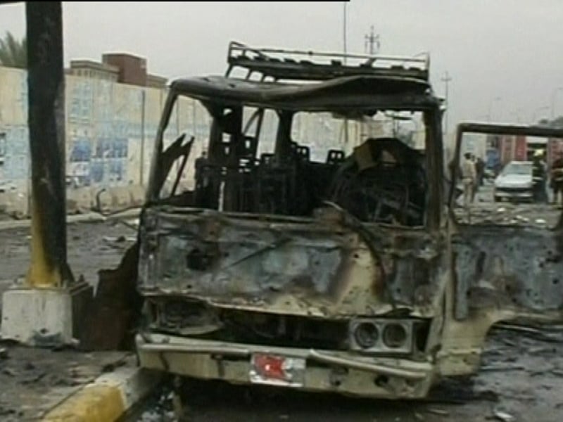 Baghdad - Five explosions in city