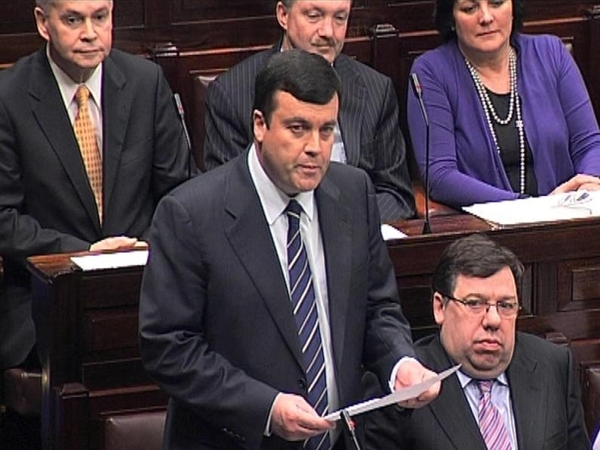 Brian Lenihan - NAMA process findings 'shocking'
