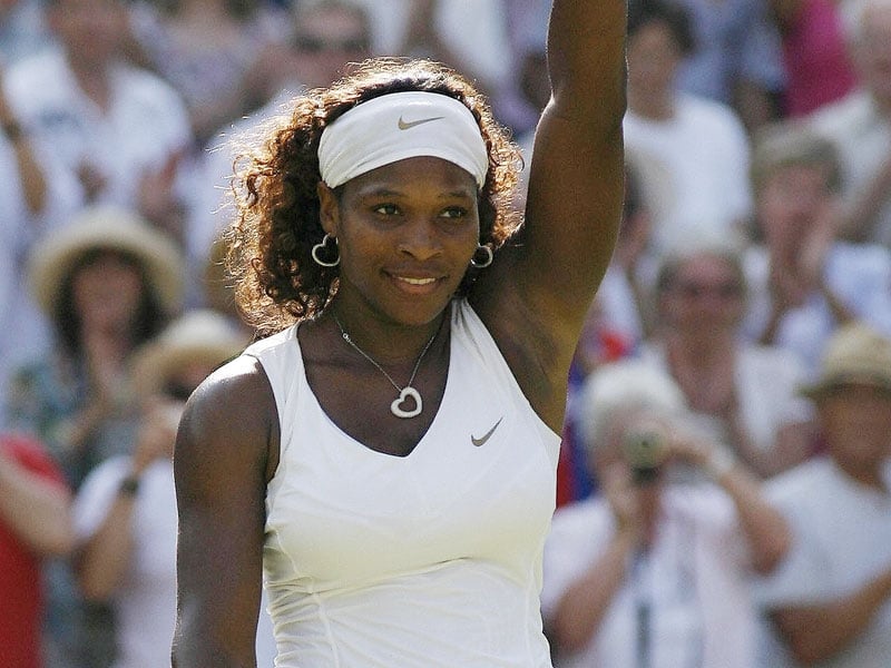 Serena Williams had little trouble against Larcher de Brito