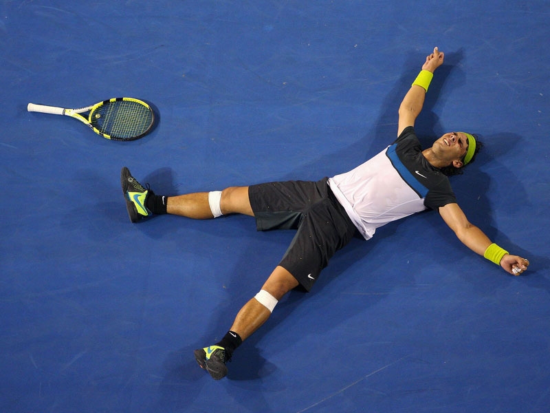 Rafael Nadal's 2009 was disrupted by injury