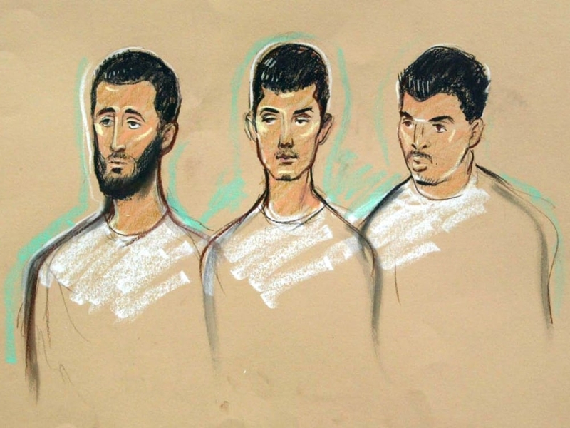 Adam Khatib (centre) - Planned jet attacks