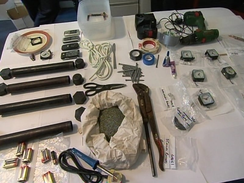 Clondalkin - Bomb-making equipment found in apartment