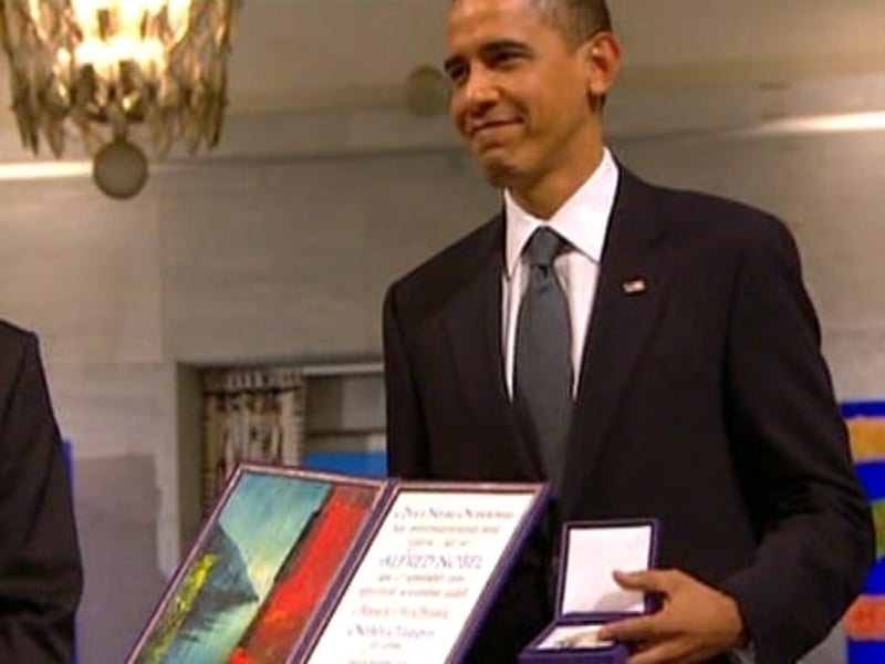 Barack Obama - Ceremony is Oslo