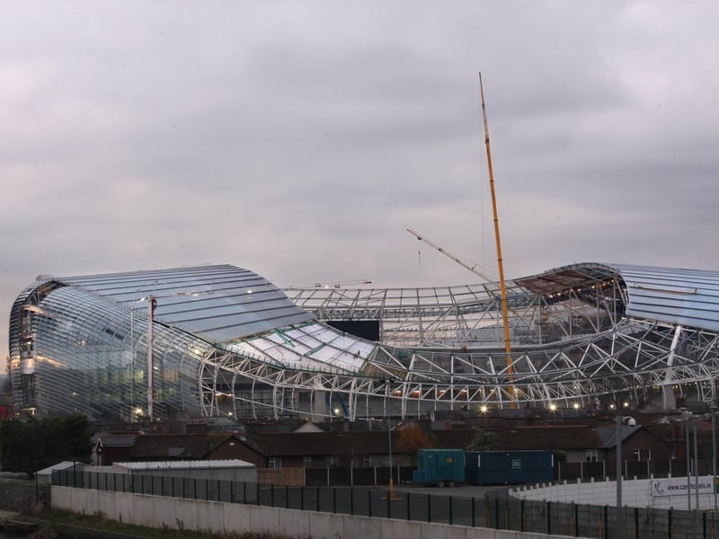 The Aviva Stadium will welcome France and England in the 2011 RBS 6 Nations