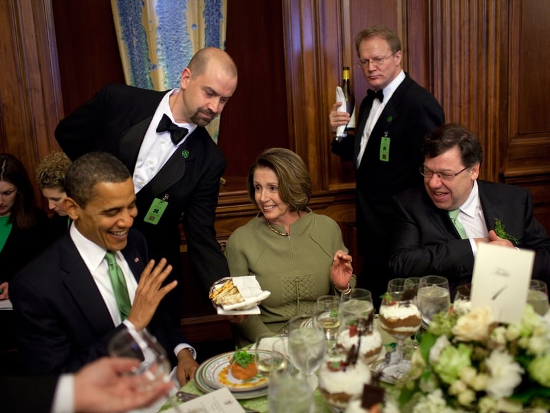 St Patrick's Day - Brian Cowen will be joined in Washington by Mícheál Martin