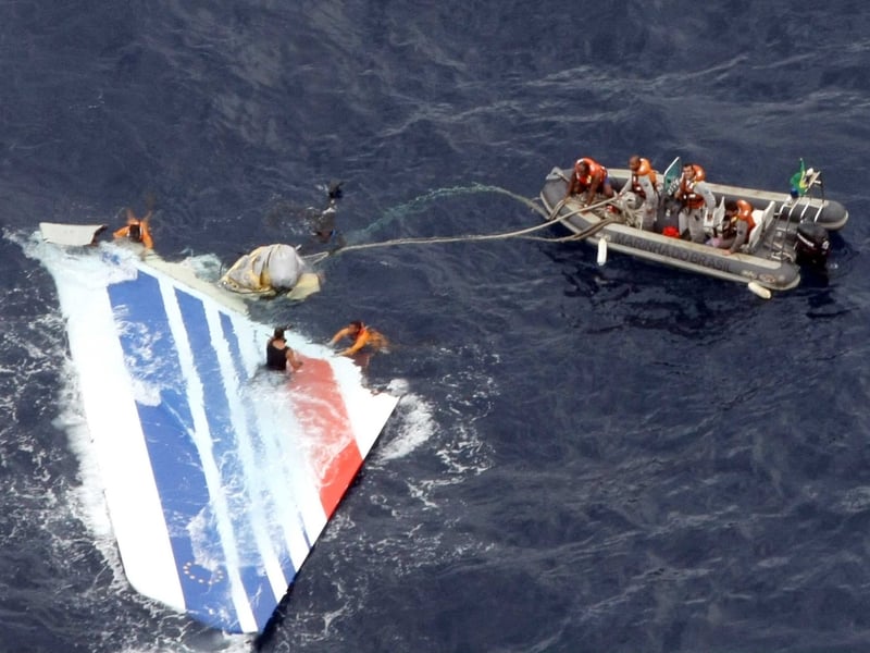 Air France crash - 228 passengers were killed