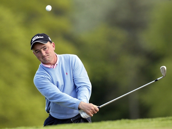 Nigel Edwards - seen here in action in the 2005 match - will captain Britain and Ireland against the US at Royal Aberdeen in 2011