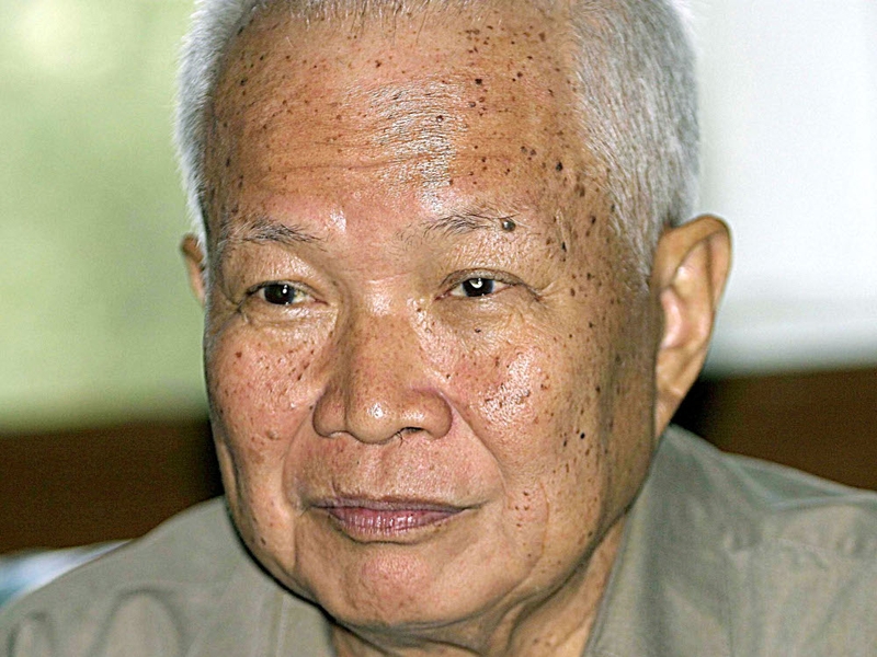 Khiew Samphan - Charged with genocide