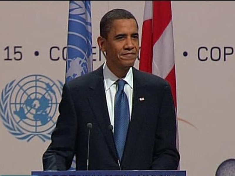 Barack Obama - 'Foundation for fighting climate change'