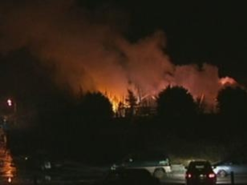 Ringaskiddy - Fire at metalwork facility