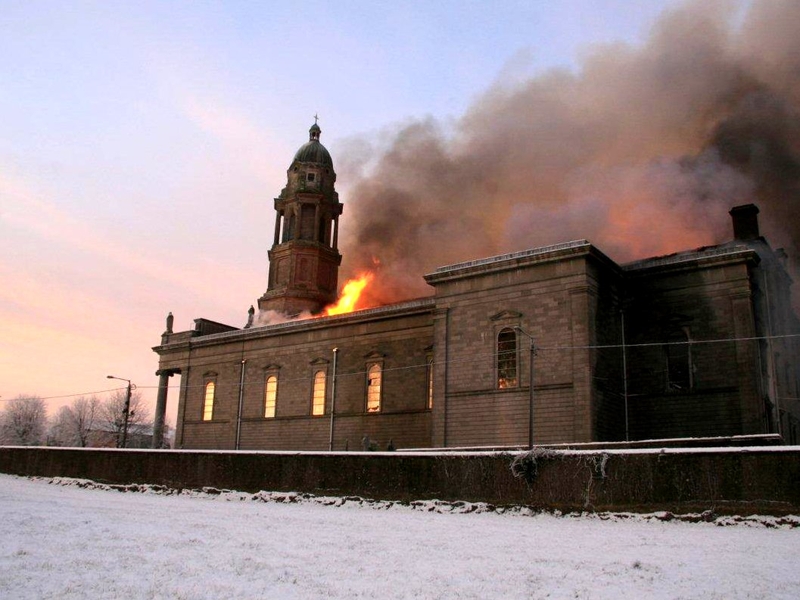 Longford - Cathedral gutted on Christmas Day