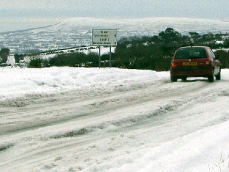 Northern Ireland - Icy roads