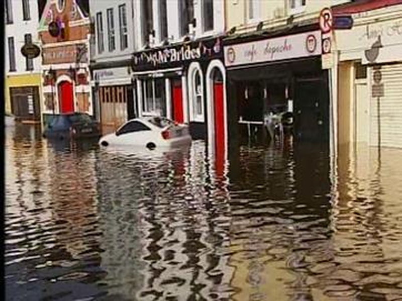 Cork - River Lee flooded in November